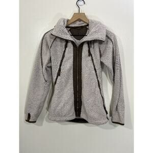 Kuhl Sherpa Fleece Full Zip Hooded Jacket XS Hike Outdoor Streetwear Performance